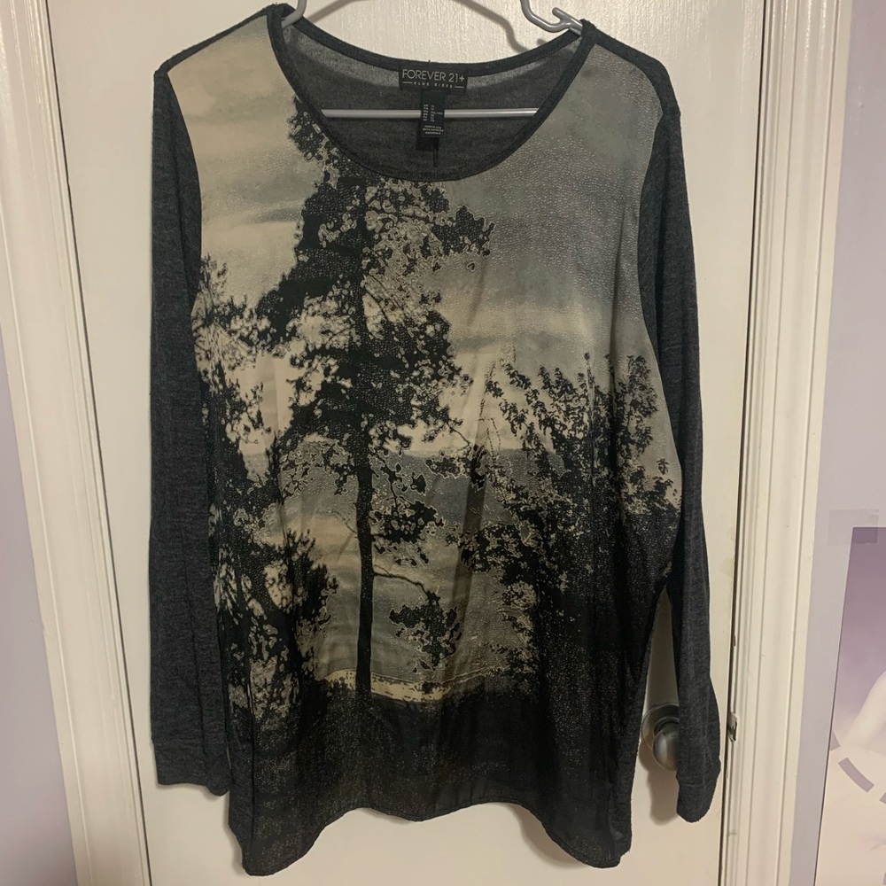Forever 21 Charcoal Grey Light Sweater